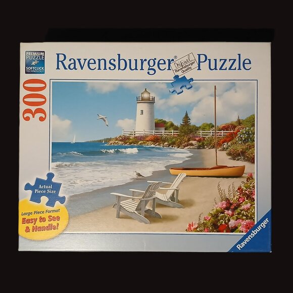 Ravensburger Sunlit Shore Jigsaw Puzzle, 300 Pieces - Picture 1 of 2